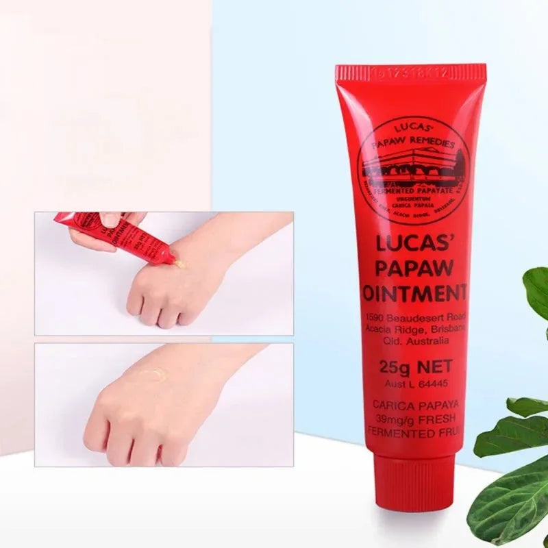 Moisturizing Lip Balm with Papaw Ointment - Hydrating Universal Cream 25g