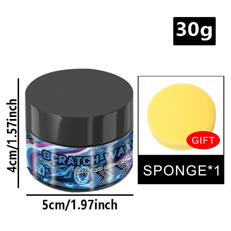 Car Scratch Remover Paste Wax for Auto Paint Repair & Surface Cleaning