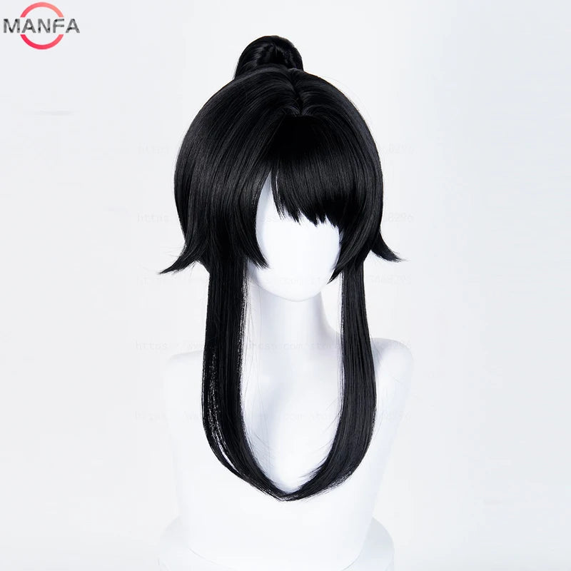 Ayano Aishi Cosplay Wig Heat Resistant Synthetic Hair with Cap