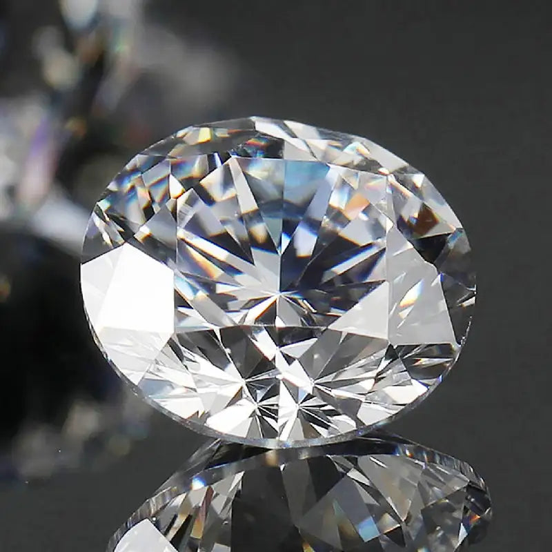 Lab Grown Moissanite Loose Gemstones - Certified Diamond Test Pen, Multiple Colors