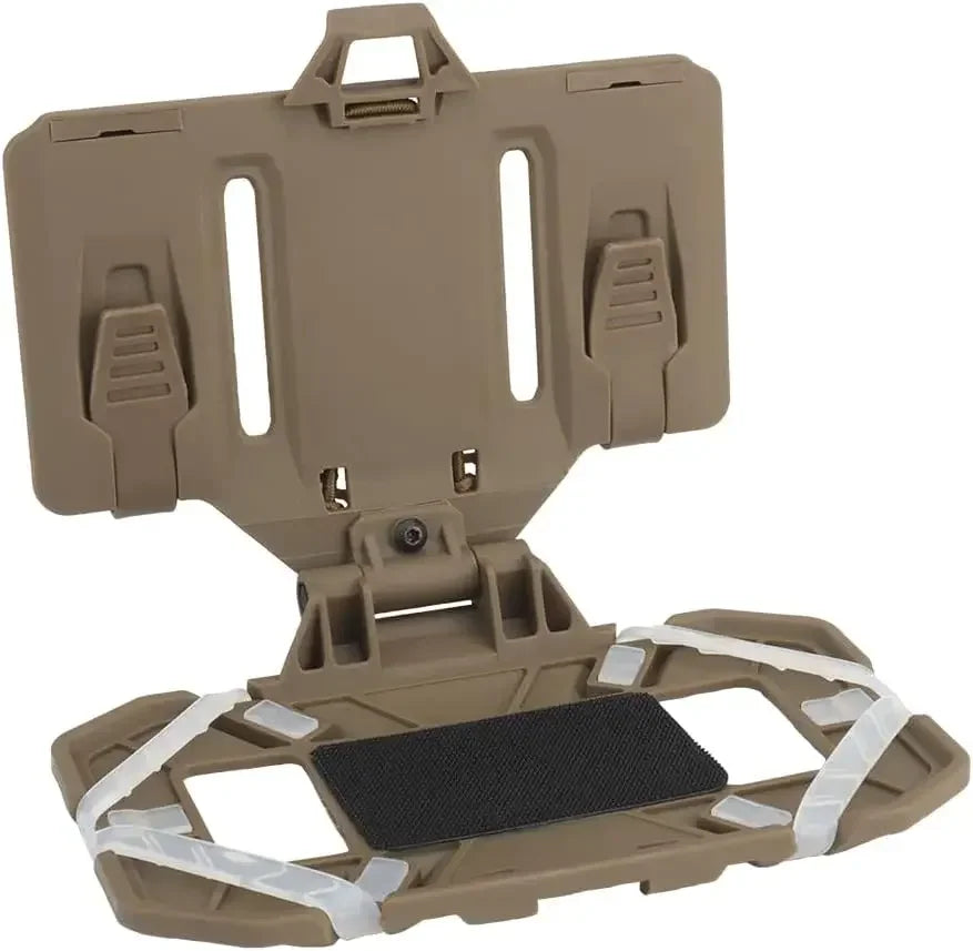 Tactical Vest Phone Holder with Molle Mount for 4.7-6.7 Inch Phones, Foldable Cell Phone Pouch