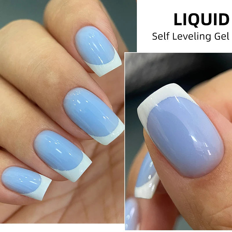 Liquid Acrylic Gel Nail Extension Builder UV/LED Soak-Off Gel - Self-Leveling, TPO Free
