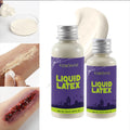 Liquid Latex Kit for SFX Makeup Scars Wounds Prosthetics Halloween 30ml+50ml