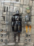 Star Wars Mandalorian Action Figure - Din Djarin Collectible Toy - Electroplated Model