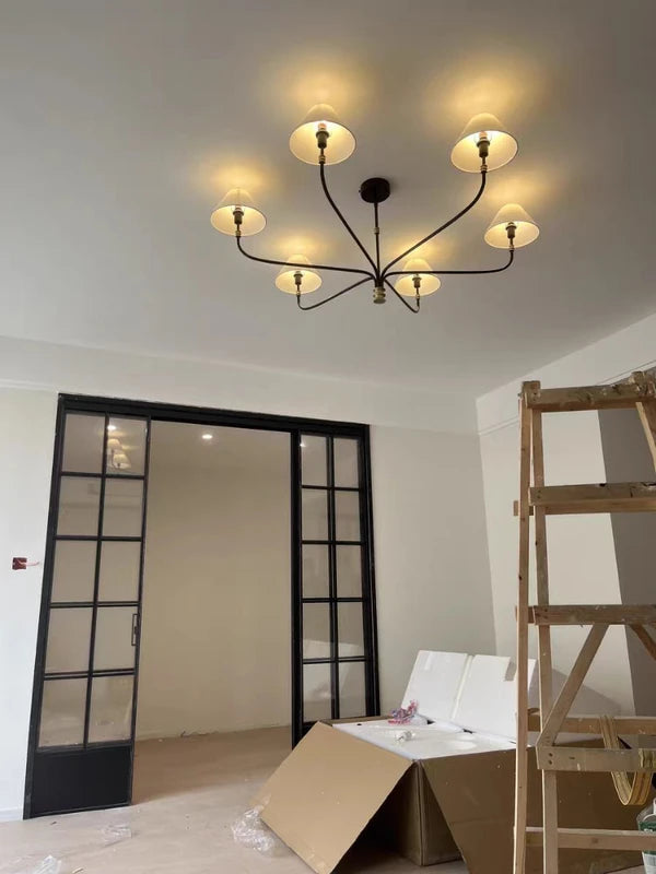 Minimalist Pendant Light for Living Room Bedroom Study E14 Adjustable Fixture