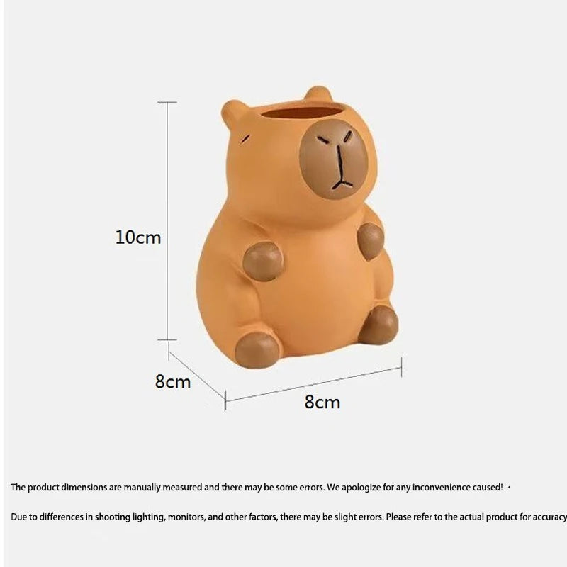 Multifunctional Cartoon Animal Pen Holder Storage Organizer for Desk and Vanity