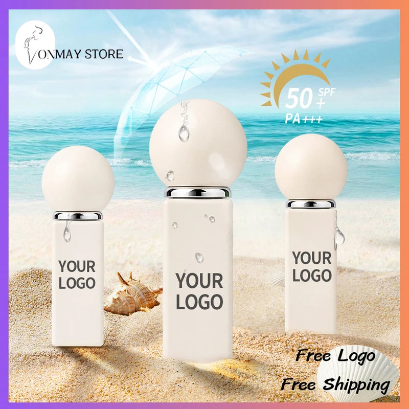 Private Label Lip Oil with SPF 8ml - Custom Logo Gloss Protects & Moisturizes