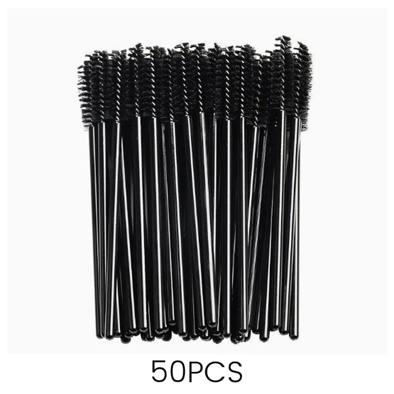 Disposable Microblading Eyelash Brush Kit with 0.18mm Needles & Blades