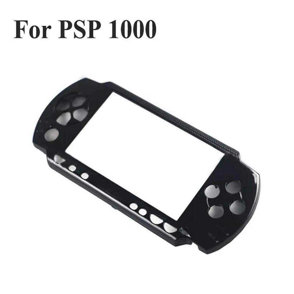 PSP 1000 Front Faceplate Shell Cover Replacement - Black
