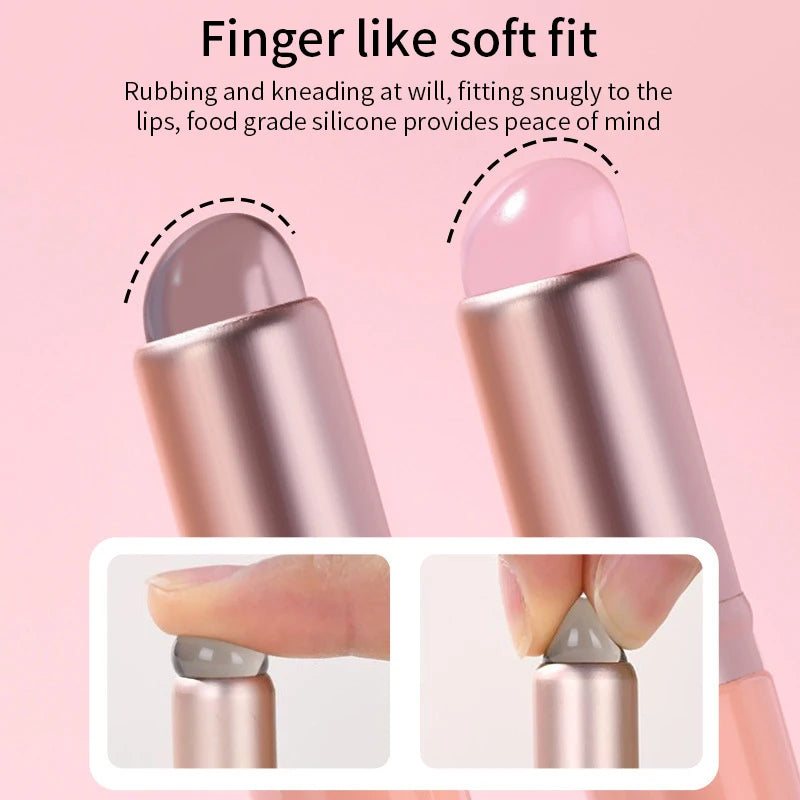 Silicone Nail Art Brush for Manicure and Pigment Application - Reusable