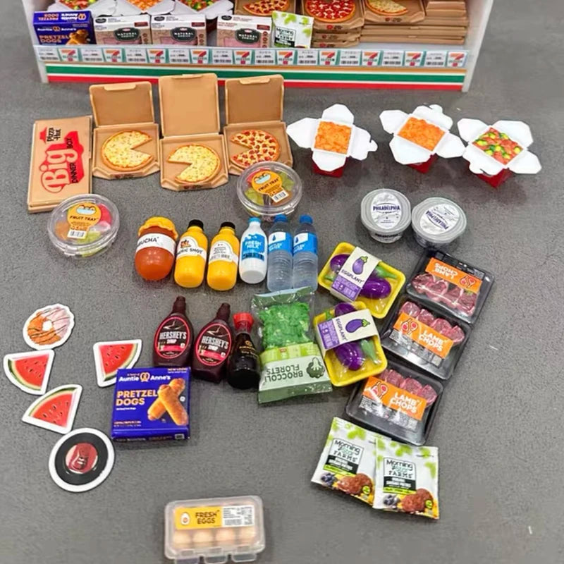 Mini Brands Surprise Ball Miniature Collectible Toys Set - 5 Caps