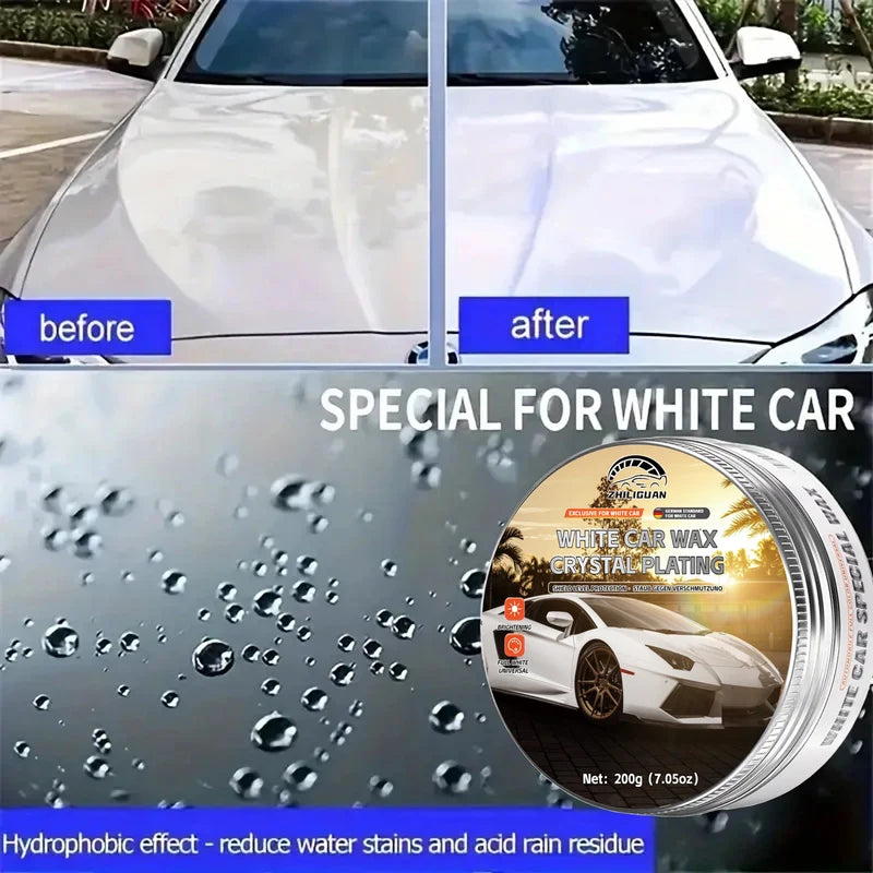 Car Polishing Wax Kit 7.05oz Scratch Repair & Paint Decontamination for Vehicle Care