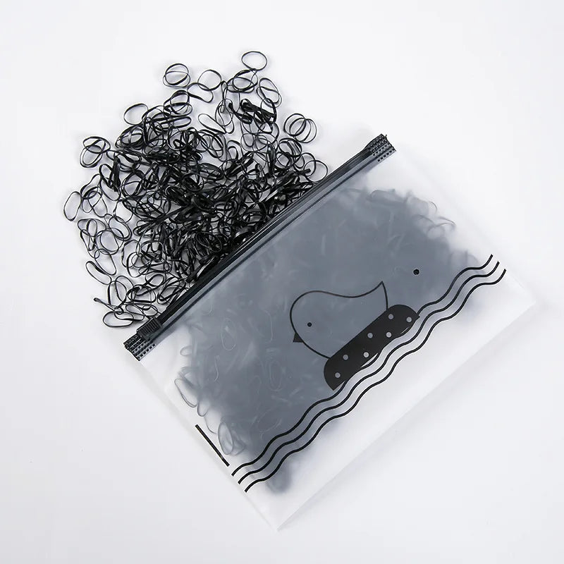 1000 Pcs Children's Elastic Hair Bands No Harm to Hair Hair Accessories