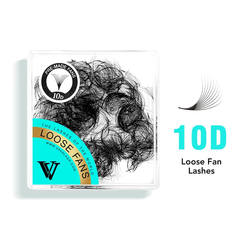 Premade Russian Lash Fans - 10D-14D Pointed Base False Eyelash Extensions