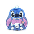 Cute Mickey and Minnie Floral Cat Mini Backpack for Women - Double Shoulder Bag Purse