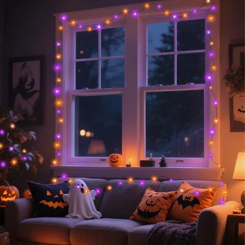 Outdoor LED String Fairy Lights 5M-20M Battery & USB Powered for Halloween Christmas Garden Party