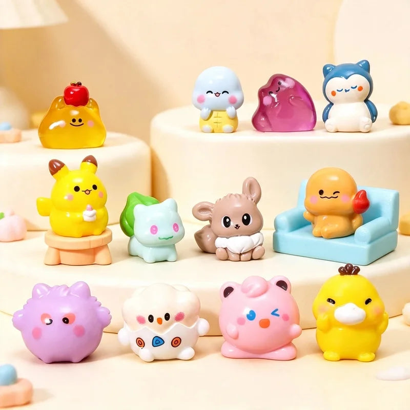Micro Landscape Doll Ornaments Set - Creative Resin DIY Craft Decorations