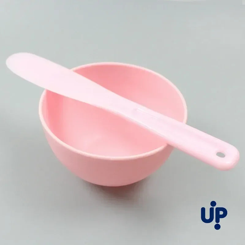 Silicone Face Mask Mixing Bowl Set with Applicator Brush & Spatula - Beauty Tools Kit