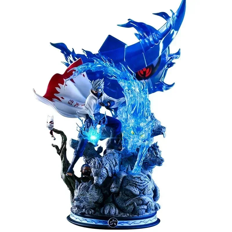 22cm Naruto Kakashi Action Figure PVC Statue Collection Toy Gift