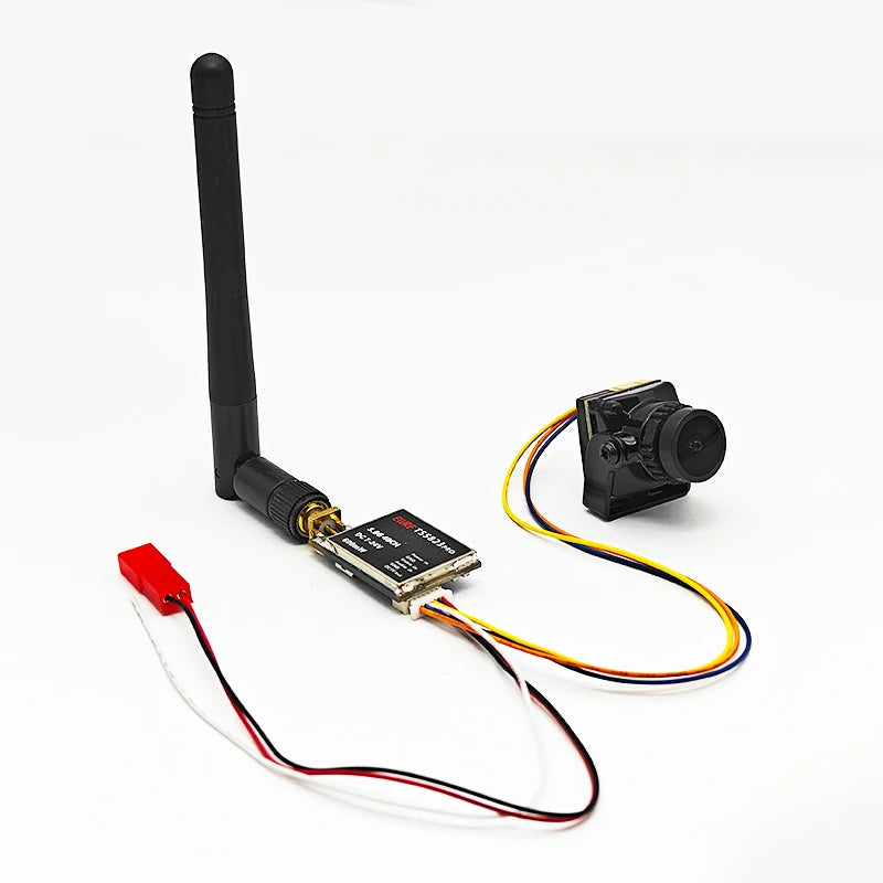 FPV Transmitter and CMOS Camera Set for RC Racing Drones - 200mW/600mW 5.8GHz
