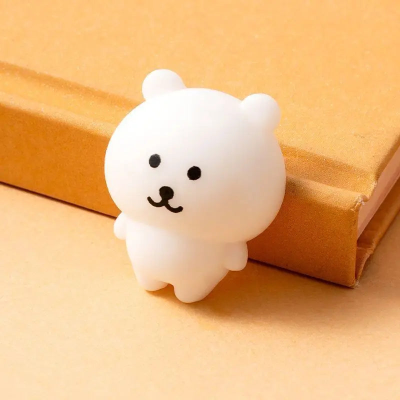 Self Deprecating Bear Stress Relief Toy - Cute Expression for Kids & Adults