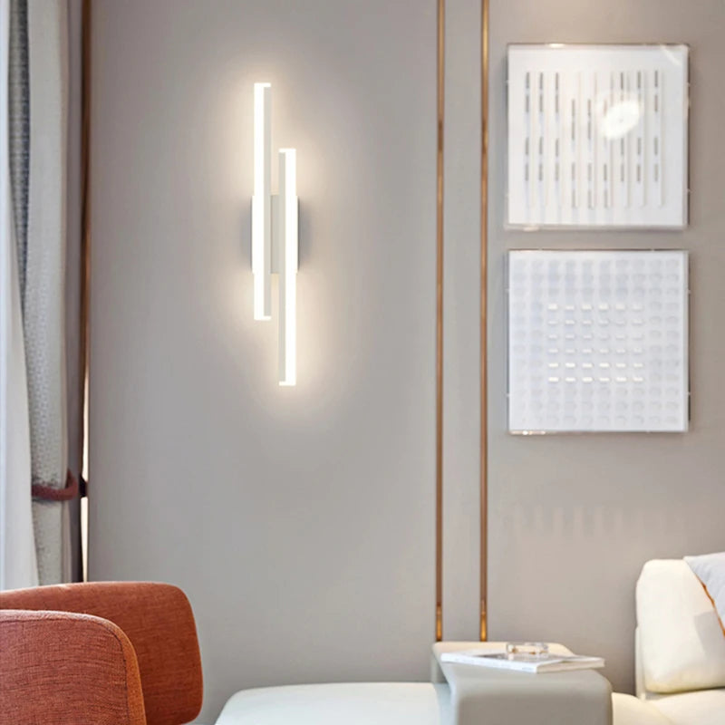 Modern LED Wall Light for Bedroom Living Room Corridor Home Decor Dimmable Fixture