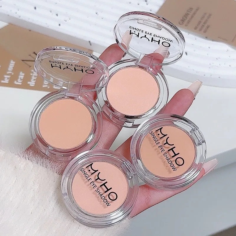 Matte Eyeshadow Palette Monochrome Highlight & Primer for Nude Skin Makeup