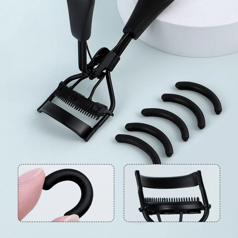 8/14PCS Eyelash Tool Set with Eyelash Curler - Stainless Steel, All Eye Types