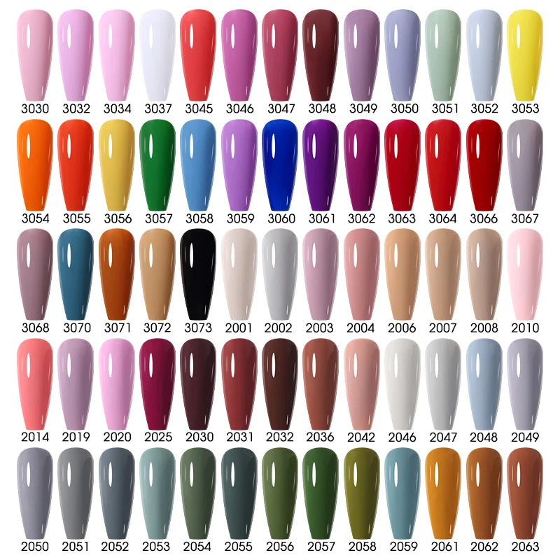 Gel Nail Polish 15ML - Semi-Permanent UV Soak Off Nail Varnish for Professional & Home Use