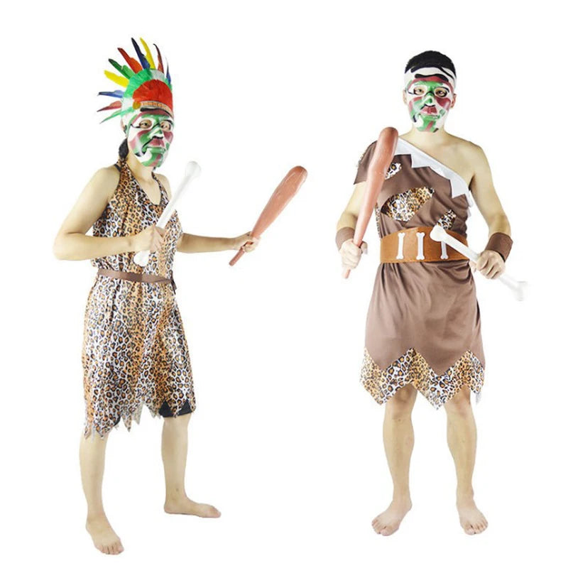 Halloween Caveman Plastic Stick Prop - Costume Accessory for Parties