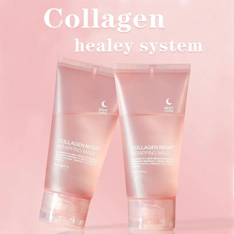 Hydrolyzed Collagen Face Mask - Hydrating Firming Peel-Off Mask for Skin Elasticity