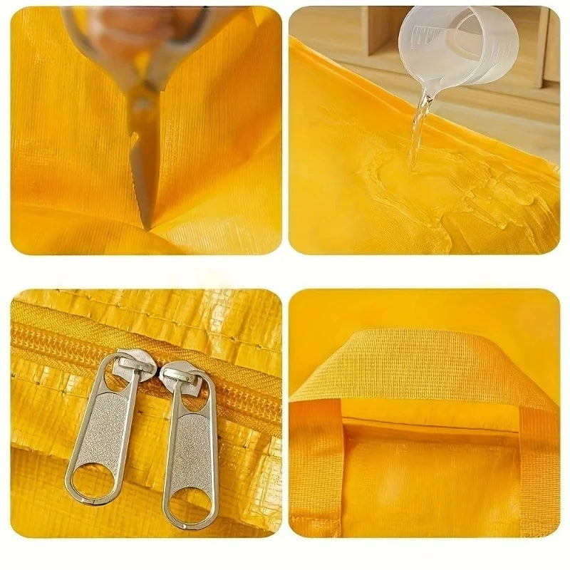 Extra Large Waterproof Heavy Duty Storage Bag - Foldable Packing Sack