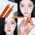 Double-Ended Contouring Shading Pen for Face Highlight & Nose Shadow - Natural Finish