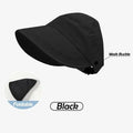 Summer Sun Hat for Women - Breathable, UV Protection Bucket Hat with Ponytail Hole