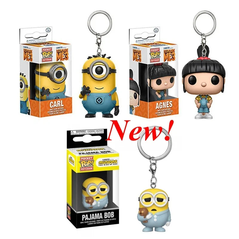 Funko Pocket Pop Keychain Action Figure Collectible Toy - Multiple Colors