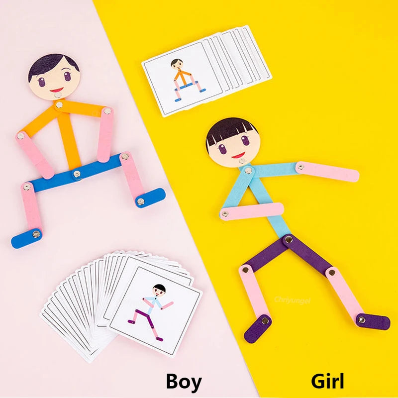 Wooden Puzzle Toys for Children Educational Fine Motor Skills Development