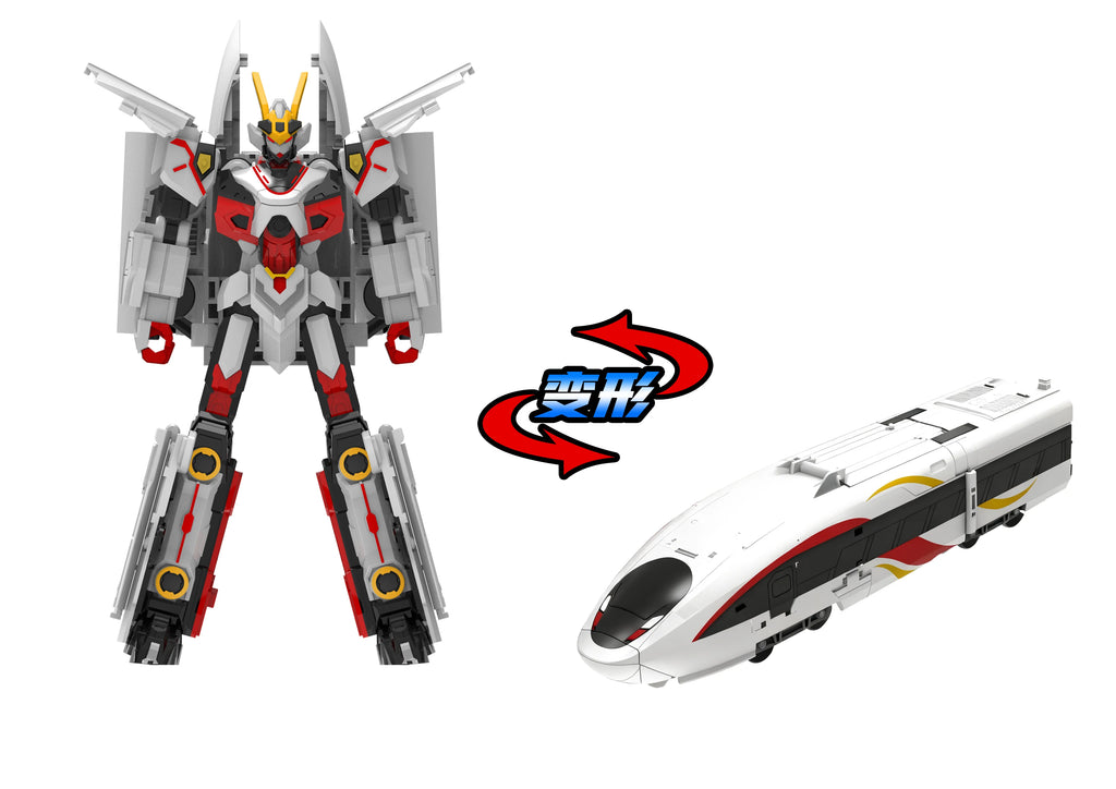 Transform Mech Robot Model with Prop - 15cm Action Figure, Multiple Colors