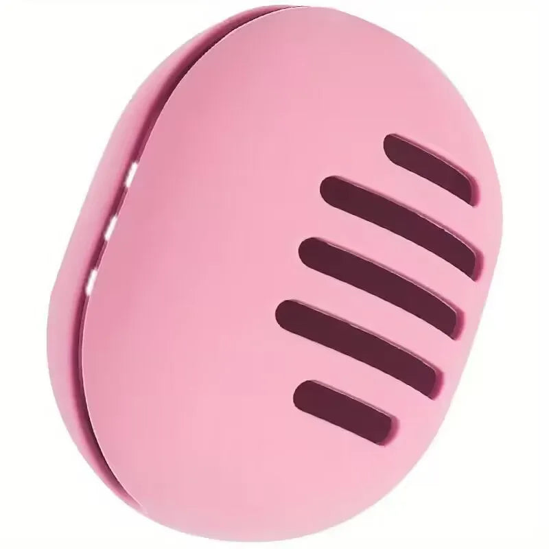 Eco-Friendly Silicone Makeup Sponge Holder Case Multi-Hole Travel Storage