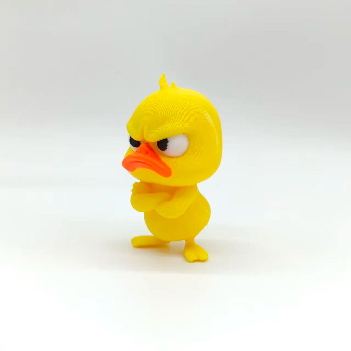 3D Printing Angry Yellow Duck Statue - Indoor & Outdoor Holiday Decor