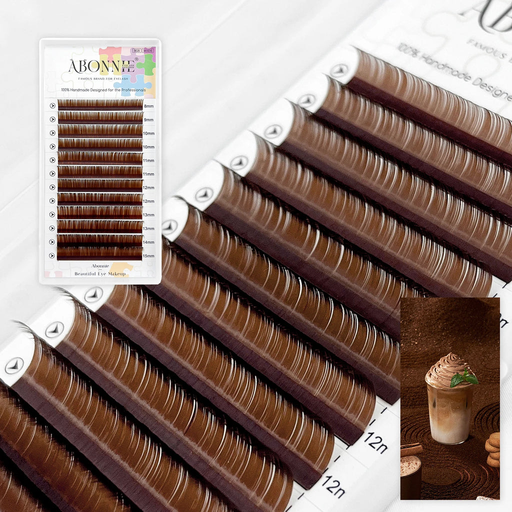 Natural Mink Eyelash Extensions with Curl & Thickness Options - Soft & Light