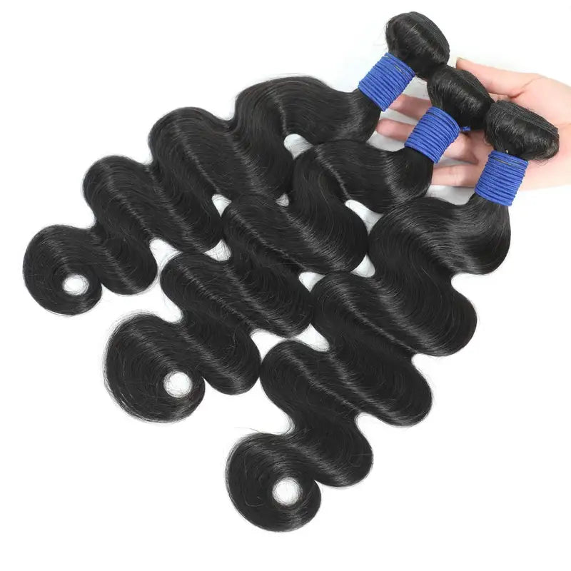 Body Wave Human Hair Extensions 38-40 Inch Double Drawn Brazilian Remy Bundles