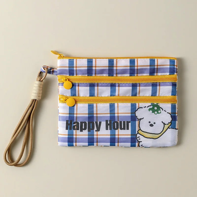 Travel Storage Bag for Small Items Organizer Document Phone Passport