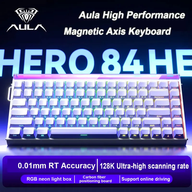 RGB Mechanical Gaming Keyboard with Magnetic Switches and 8K Polling Rate