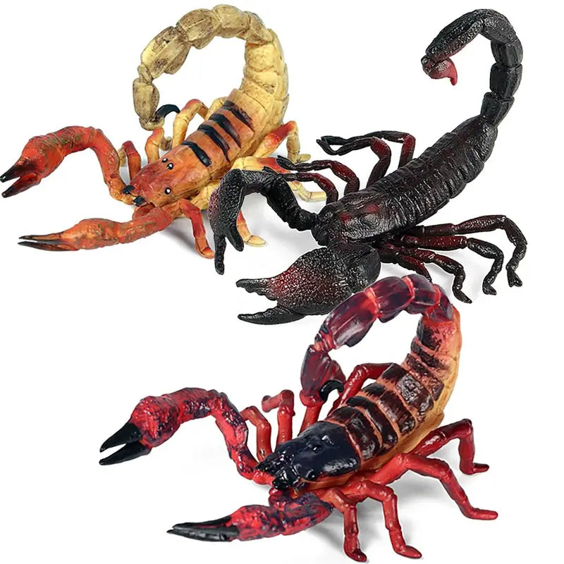 Lifelike Insect Figurine Scorpion Model Educational Toy Halloween Props Kids Decor