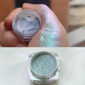 Glitter Eyeshadow Powder - Long Lasting Chrome & Holographic Pigment for Eye Makeup