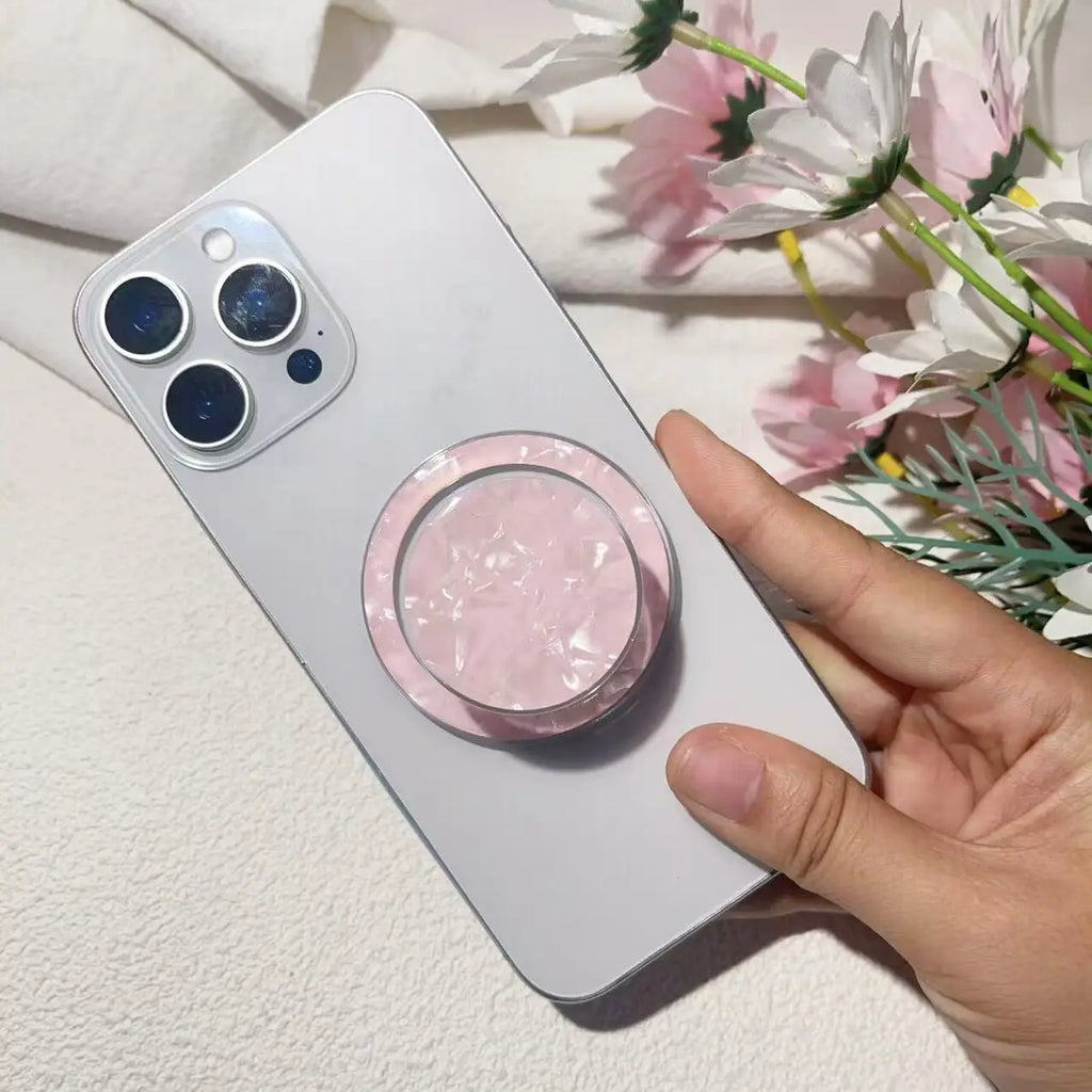 Magnetic Phone Grip Holder for iPhone Samsung Xiaomi - Colorful Folding Socket