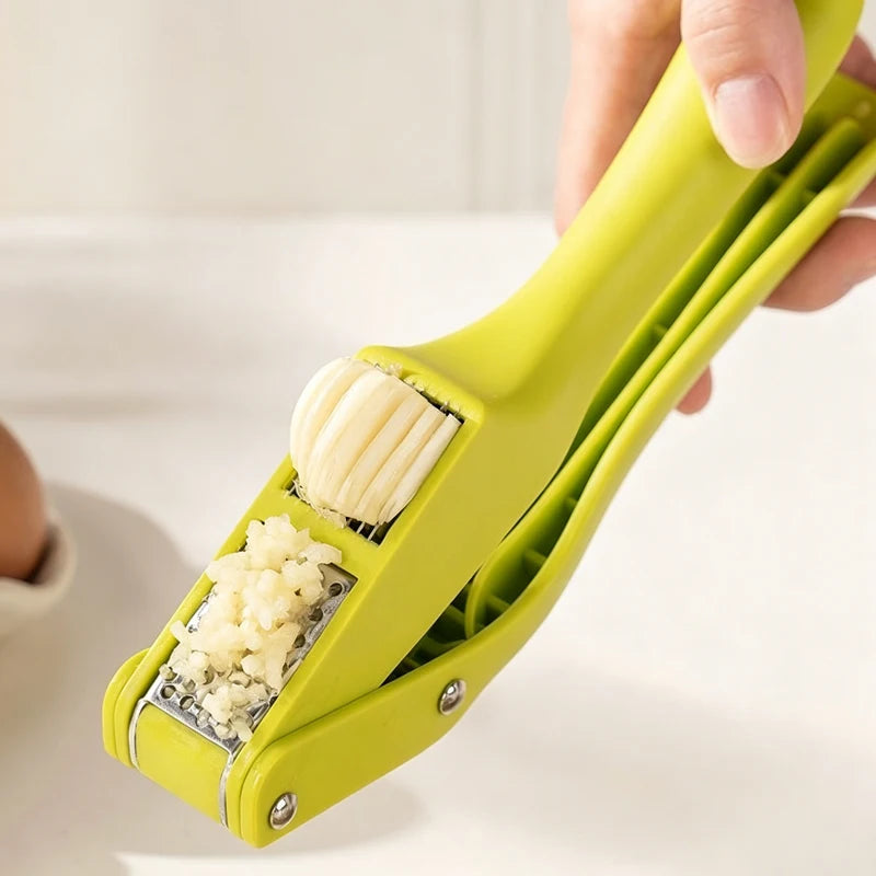 Multifunctional Garlic Press Slicer Mash Tool for Home Cooking