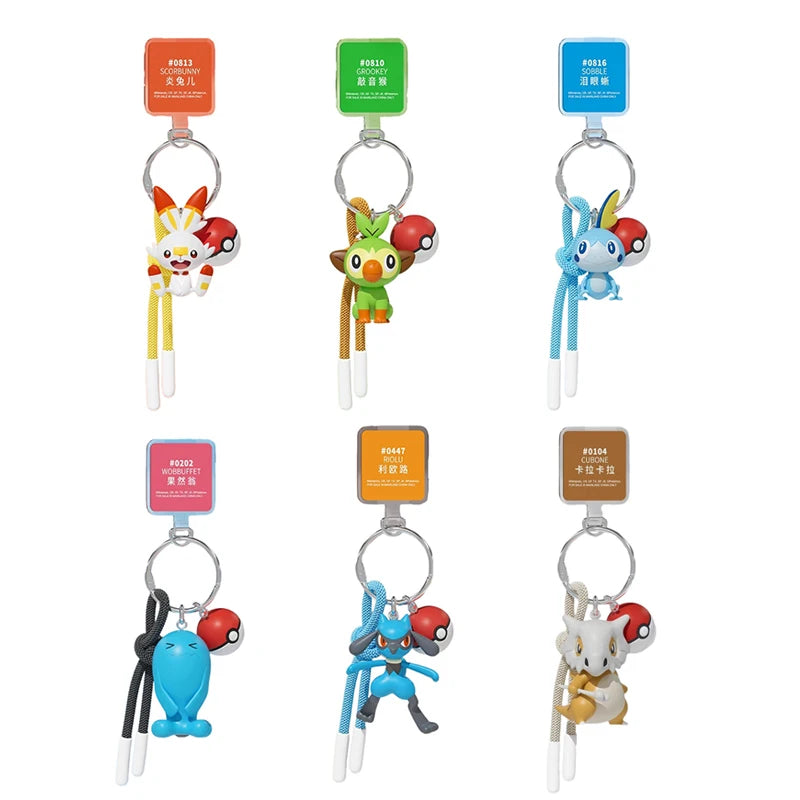Pokemon Keychain Action Figures - Fragrance Pendant & Gift Set