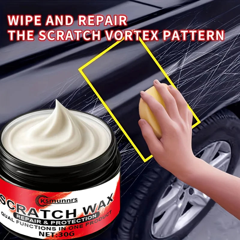 Multi-Functional Car Scratch Remover Wax and Vehicle Polish - Restores Shine