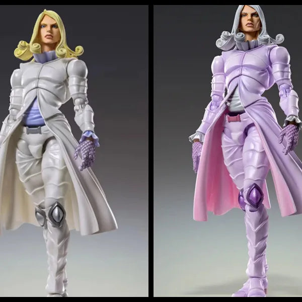 Jojo Bizarre Adventure Action Figure - Valentine Steel Ball Run Collectible Model for Anime Fans